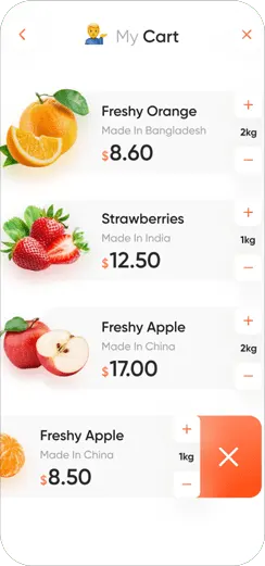 Grocery android app development