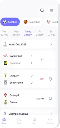 Android App development for Sports and teams